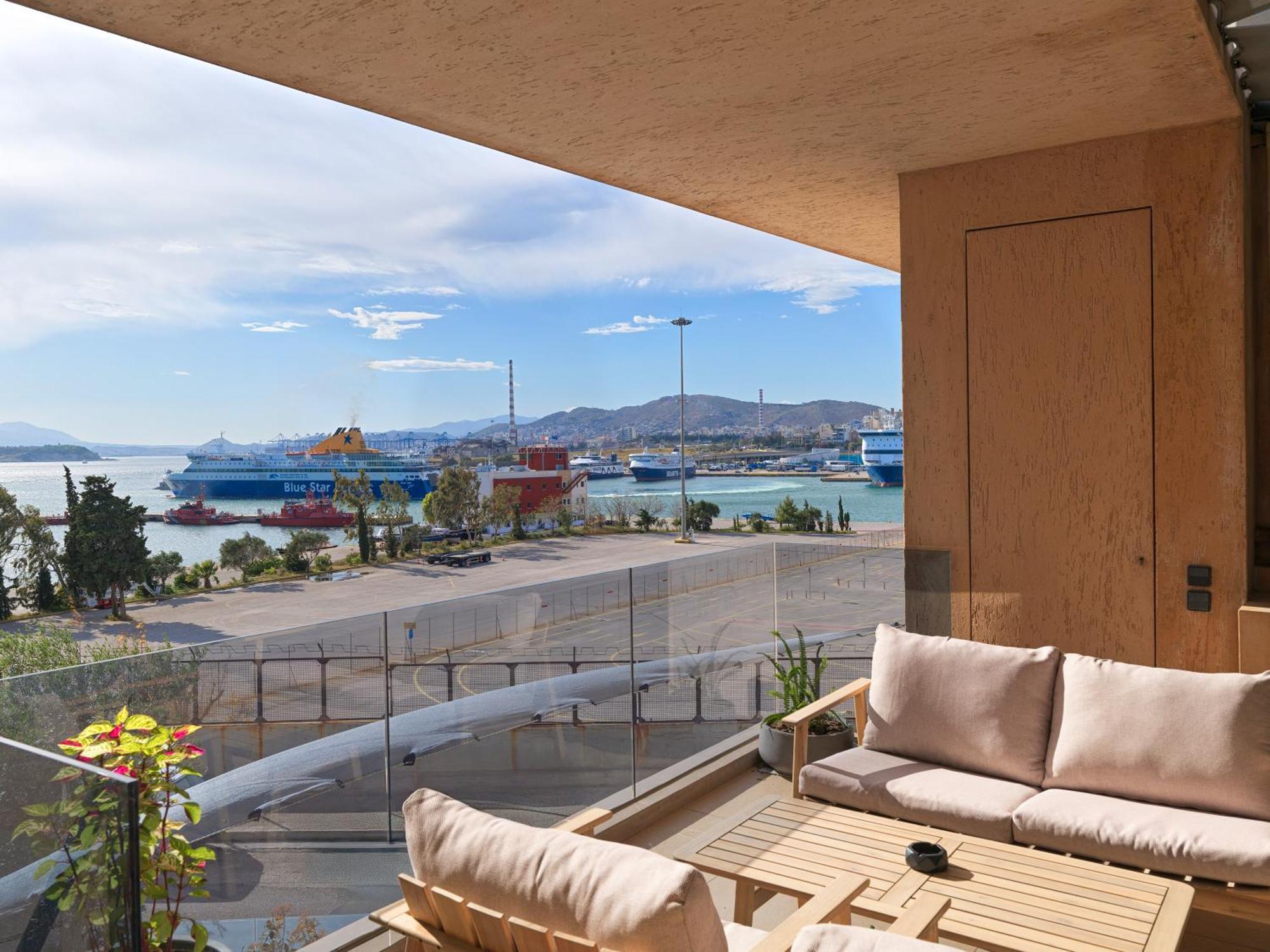 Sea View Garden Suites Pireus Exteriör bild